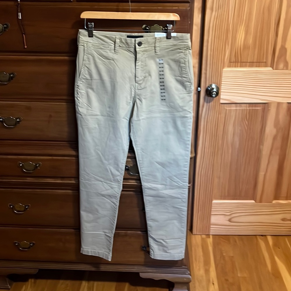 American Eagle New with Tags Khaki Men’s Pants; NE(X)T LEVEL FLEX 30 x 30; Slim